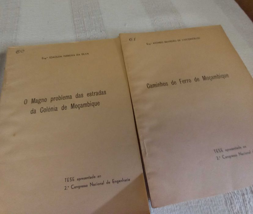 Os caminhos de ferro em Moçambique em 1948