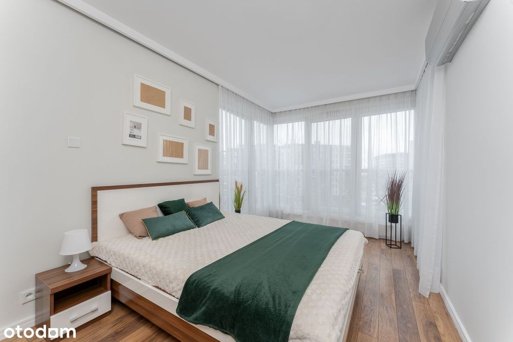 2 Sypialnie + Salon z aneksem, taras, garderoba, łazienka