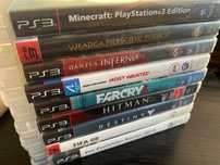 PS3 Slim CECH-2504B 13 gier Minecraft PS3 Edition, Resident Evil