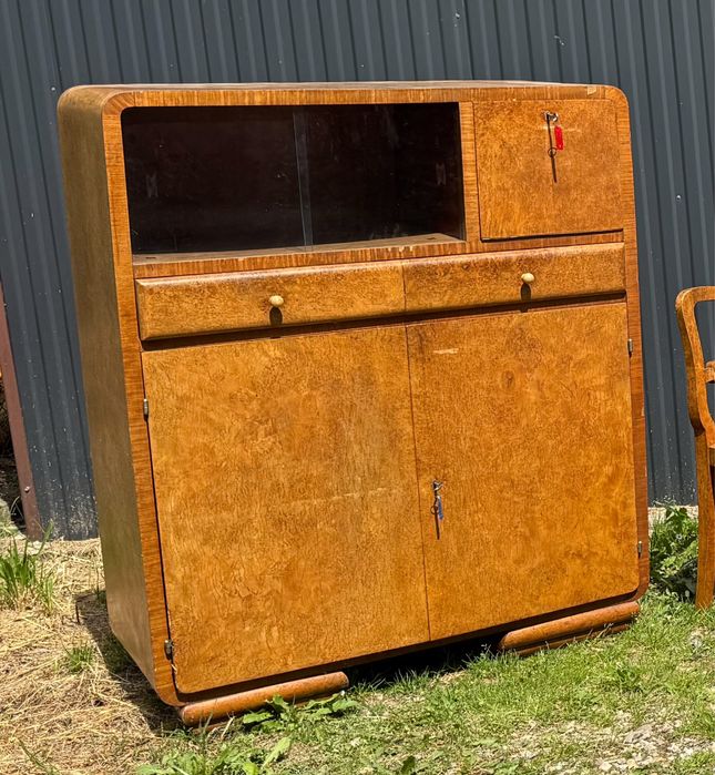 Komoda art deco, bielizniarka, pomocnik