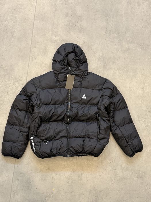 Пуховик NIKE ACG чорний, куртка зимова найк асг, пухан чоловічий