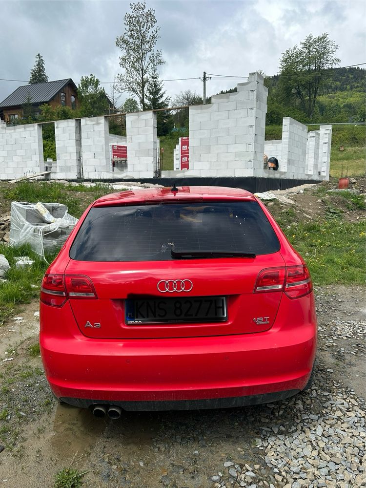 Audi a3 8p 1.8 tfsi quattro uszkodzone