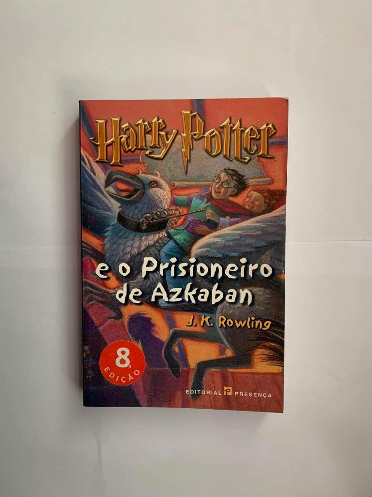 Livros Harry Potter do 1 ao 3