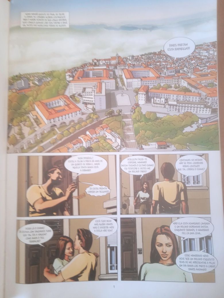A Falange do Silêncio - Coimbra - BD