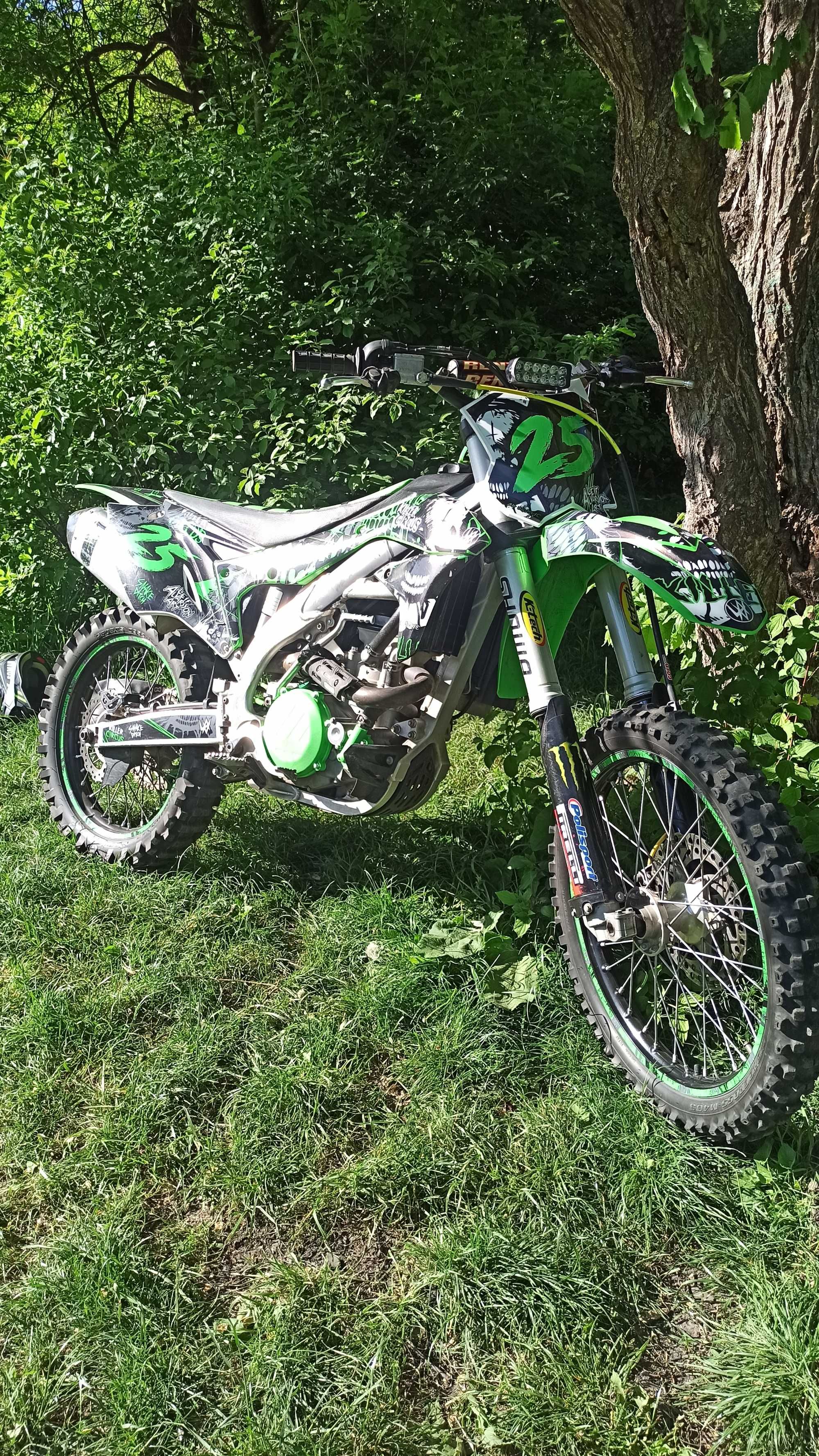 Kawasaki KX450F 2017 кросс эндуро