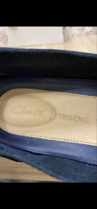 Clarks trigenic шкіряні мокасини балетки туфлі