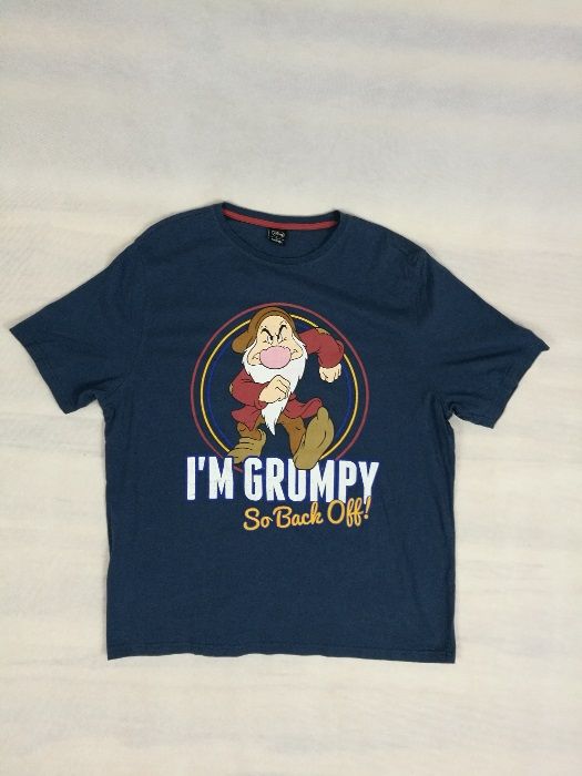 krasnal Grumpy XL T-shirt Królewna Śnieżka Disney koszulka OryginałUSA