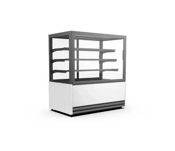 Witryna cukiernicza - [ELLADA 136 CM] 3 półki NOWA!GWARANCJA! OD RĘKI!