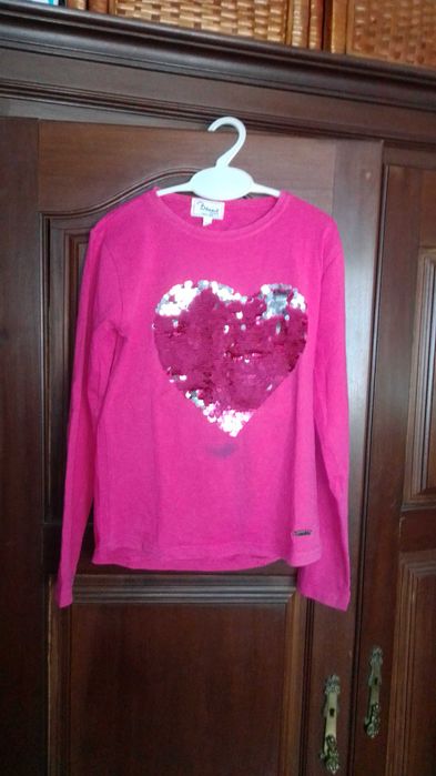 T-shirt manga comprida