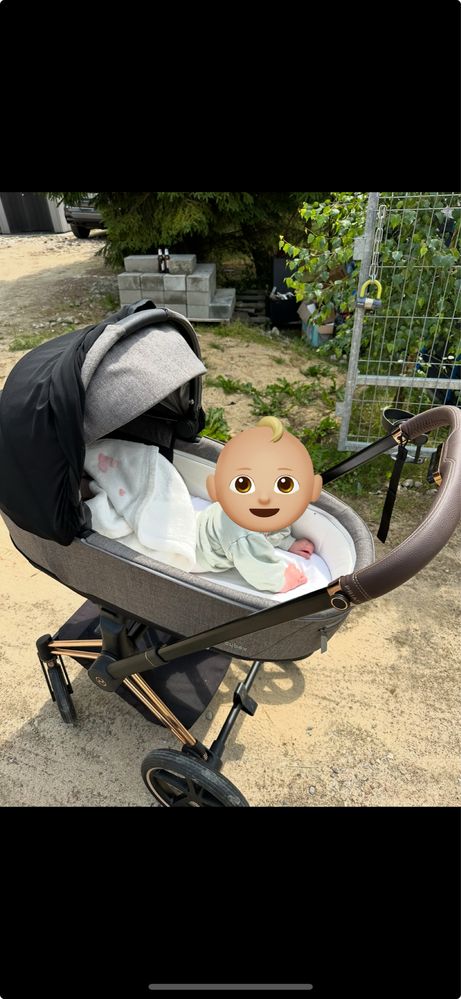 Cybex wozek Priam 4.0 gondola + spacerowka