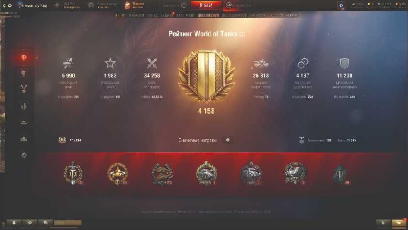 аккаунт world of tanks