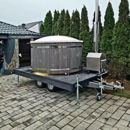 Mobilna balia ogrodowa/ ruska bania/ wynajem / Toruń / Chełmno/Świecie