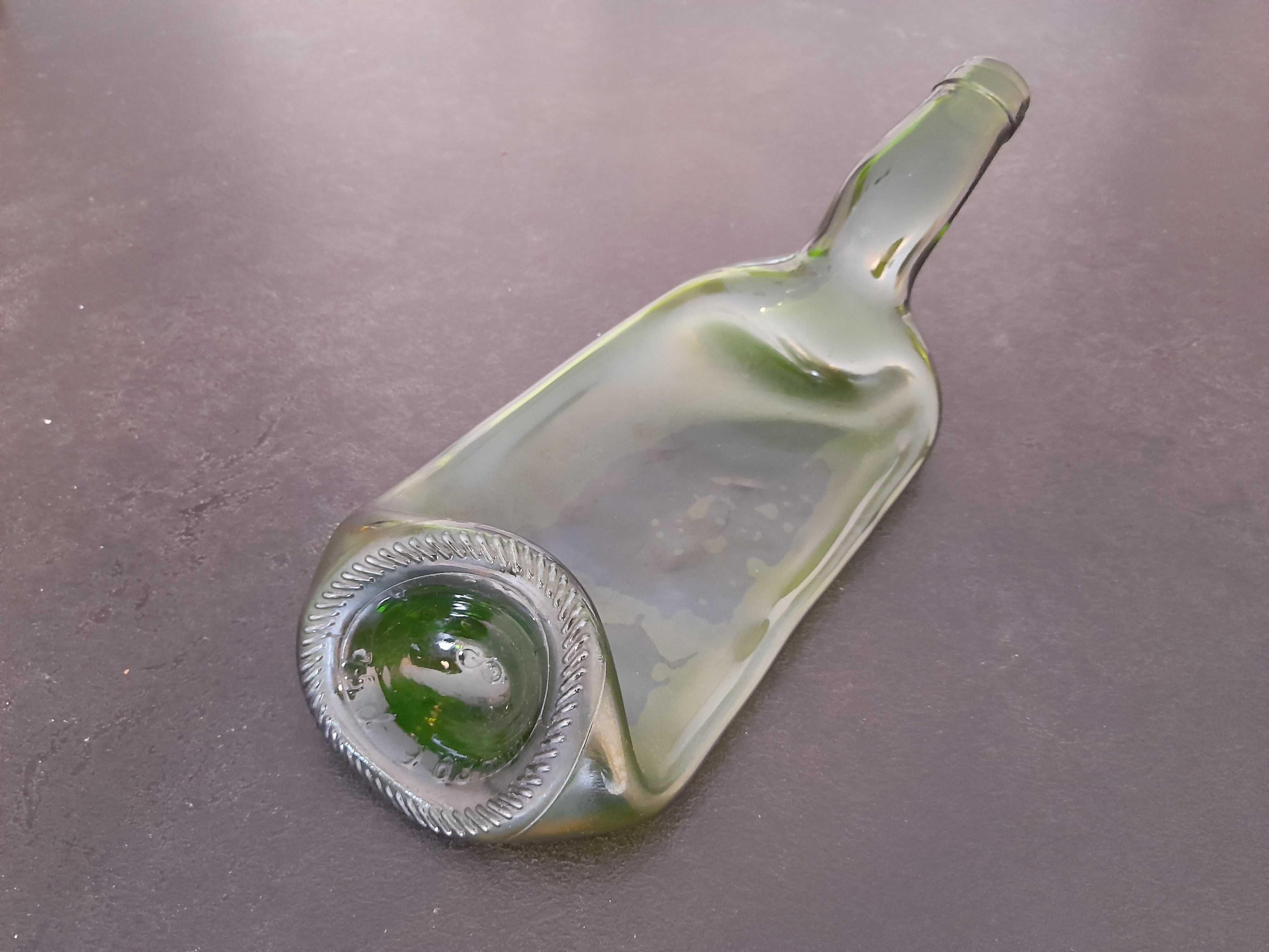 Zielona butelka podstawka