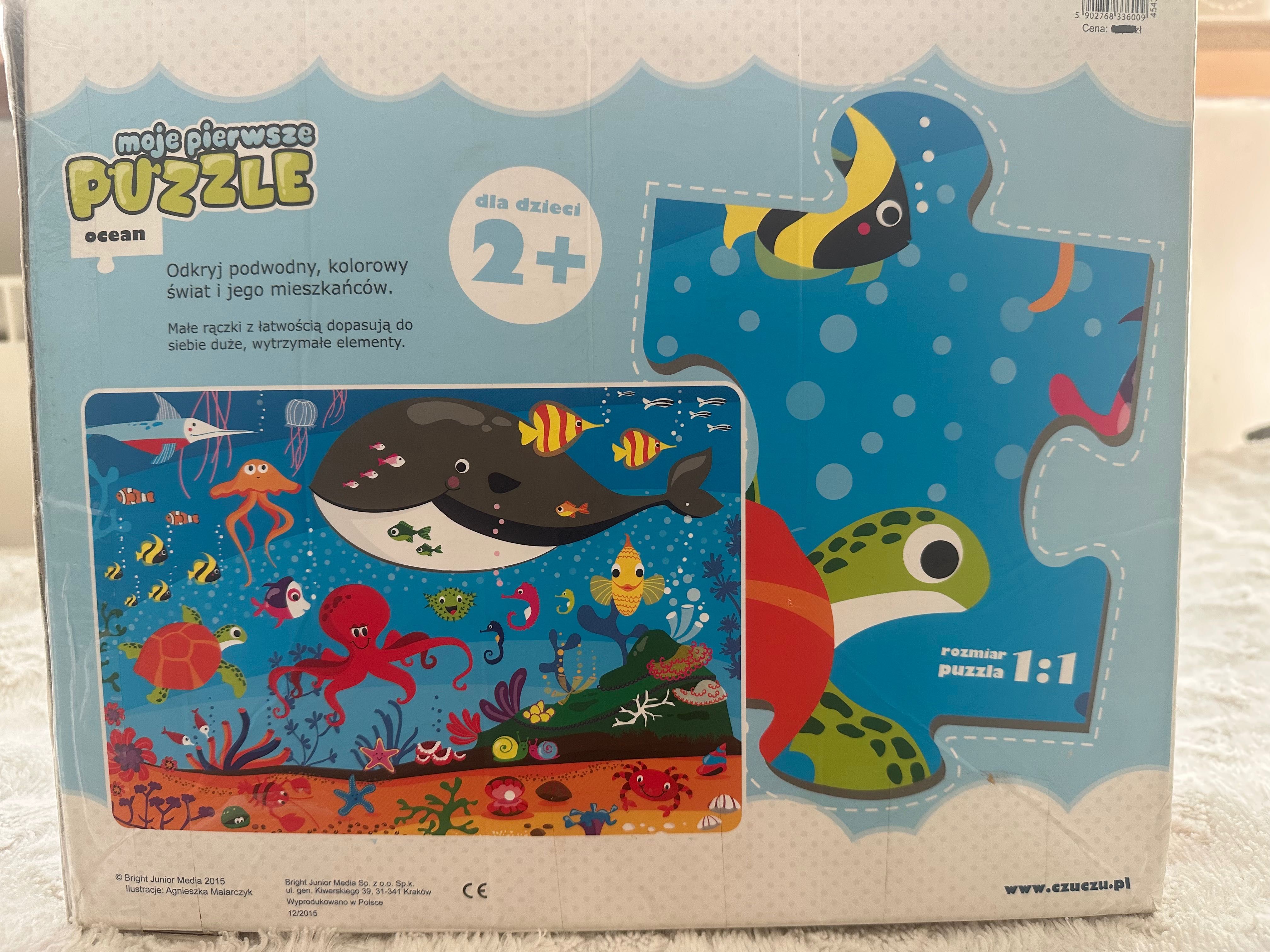 Puzzle dla dziecka  2+