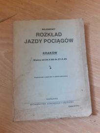 Stary rozkład jazdy pociągów krakow pkp