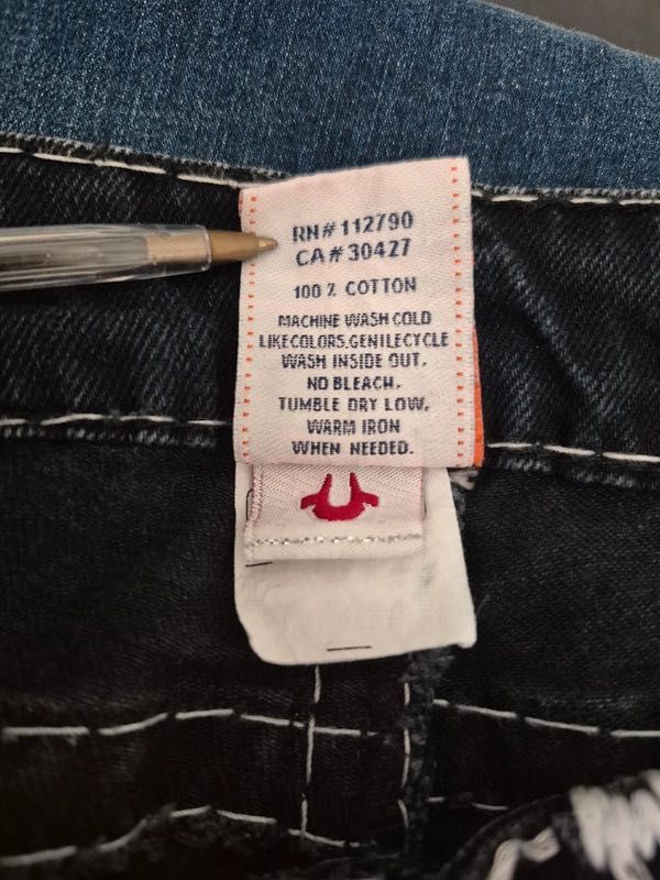 True Religion spodnie damskie demim 30 avant garde affliction opium
