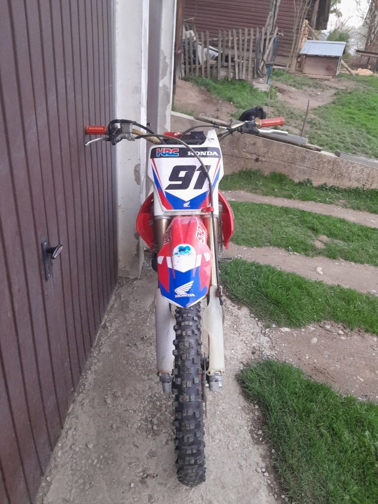 Honda crf 450 po remoncie !