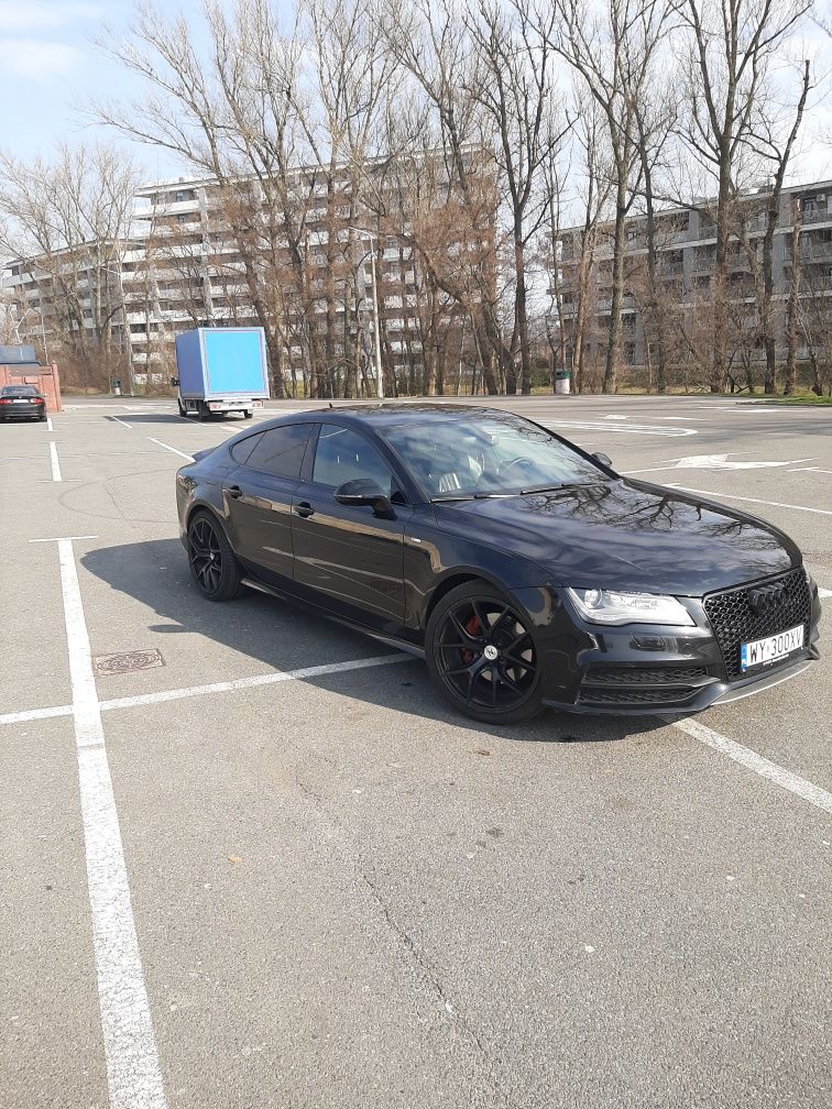 Auto do ślubu.Audi A7