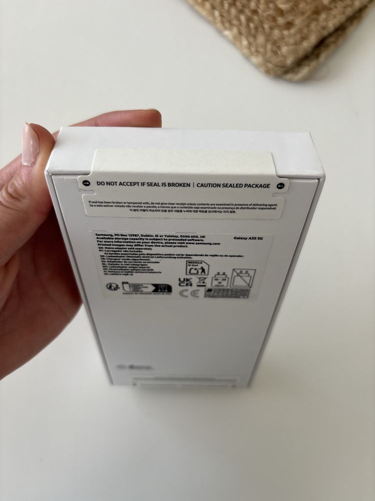 Samsung A35 **NOVO & SELADO**