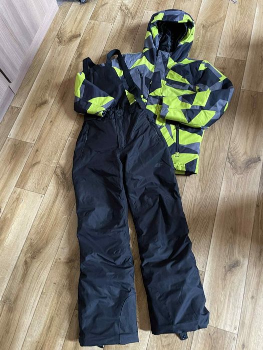 Kombinezon zimowy narciarski/ snowboardowy chłopiec r.152