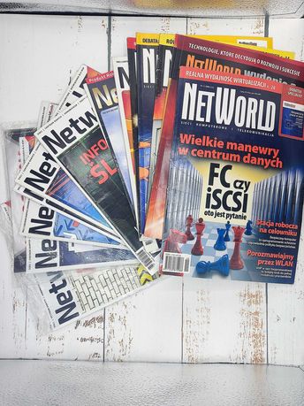 Networld 15 numerów miesięcznika. Roczniki 2008, 2009, 2013, 2014