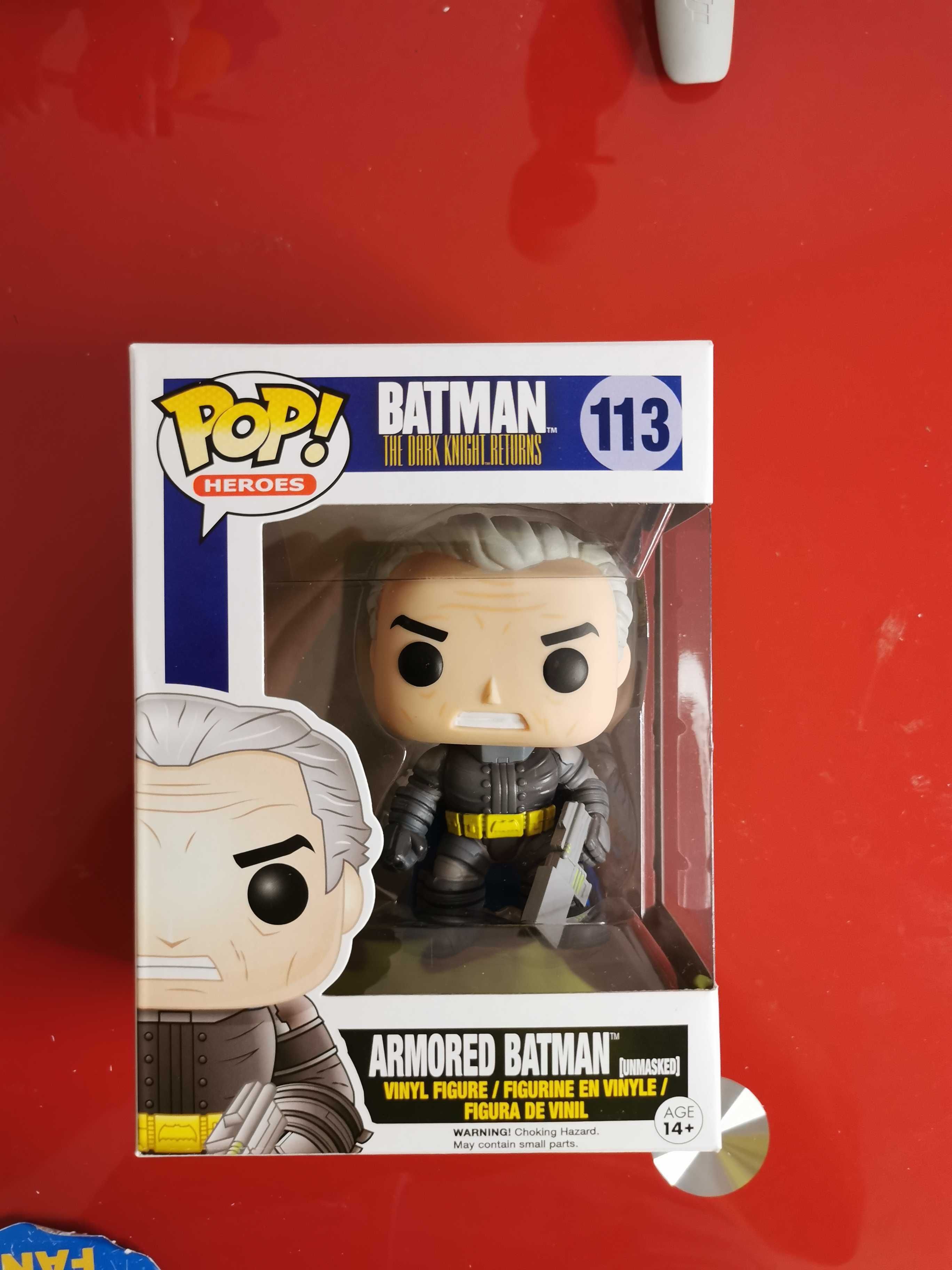 Funko Pop The Dark Knight Returns Armored Batman Unmasked