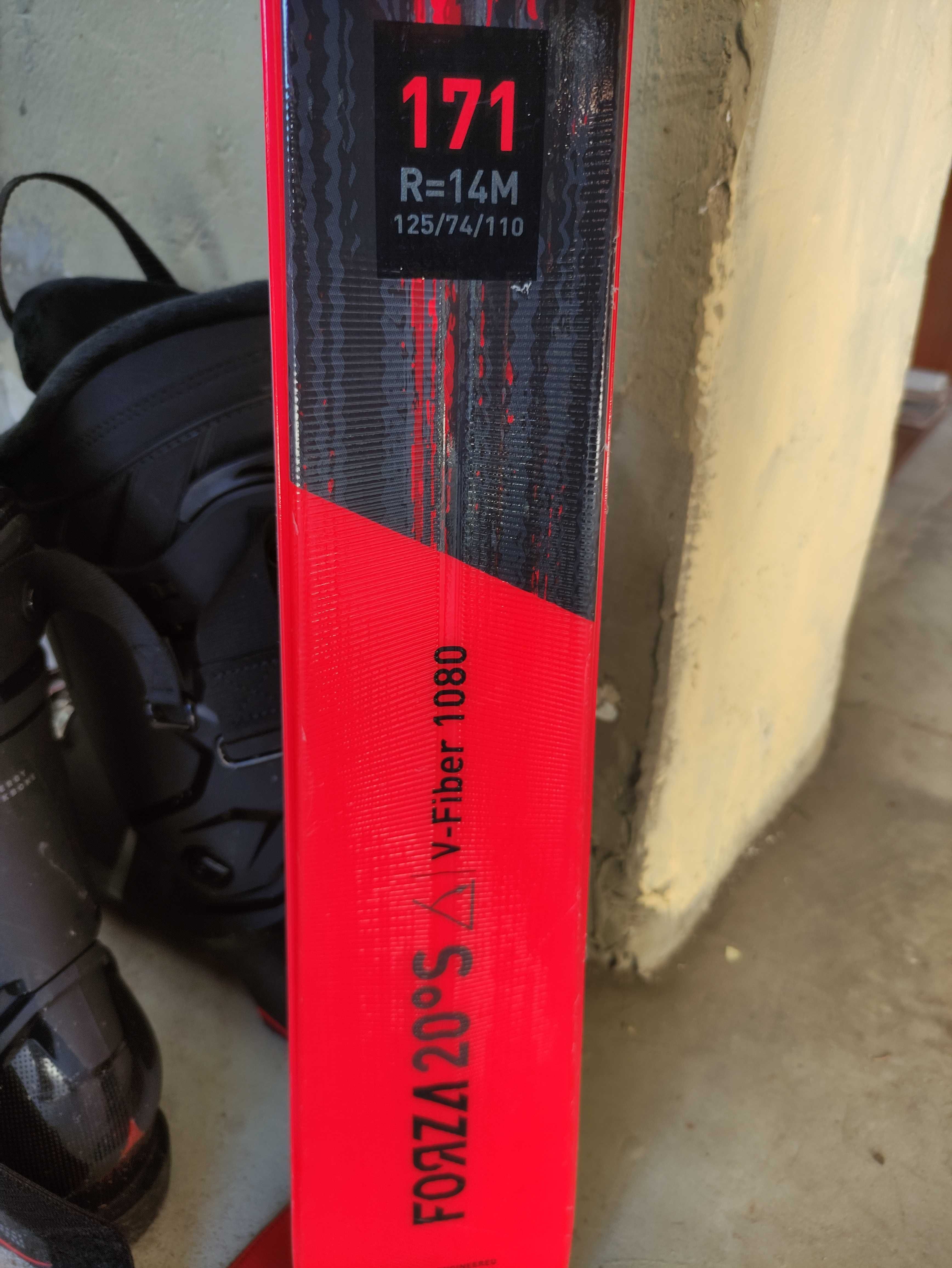 Narty Rossignol Forza 20D S / Xpress 10 prawie nowe 171 R=14