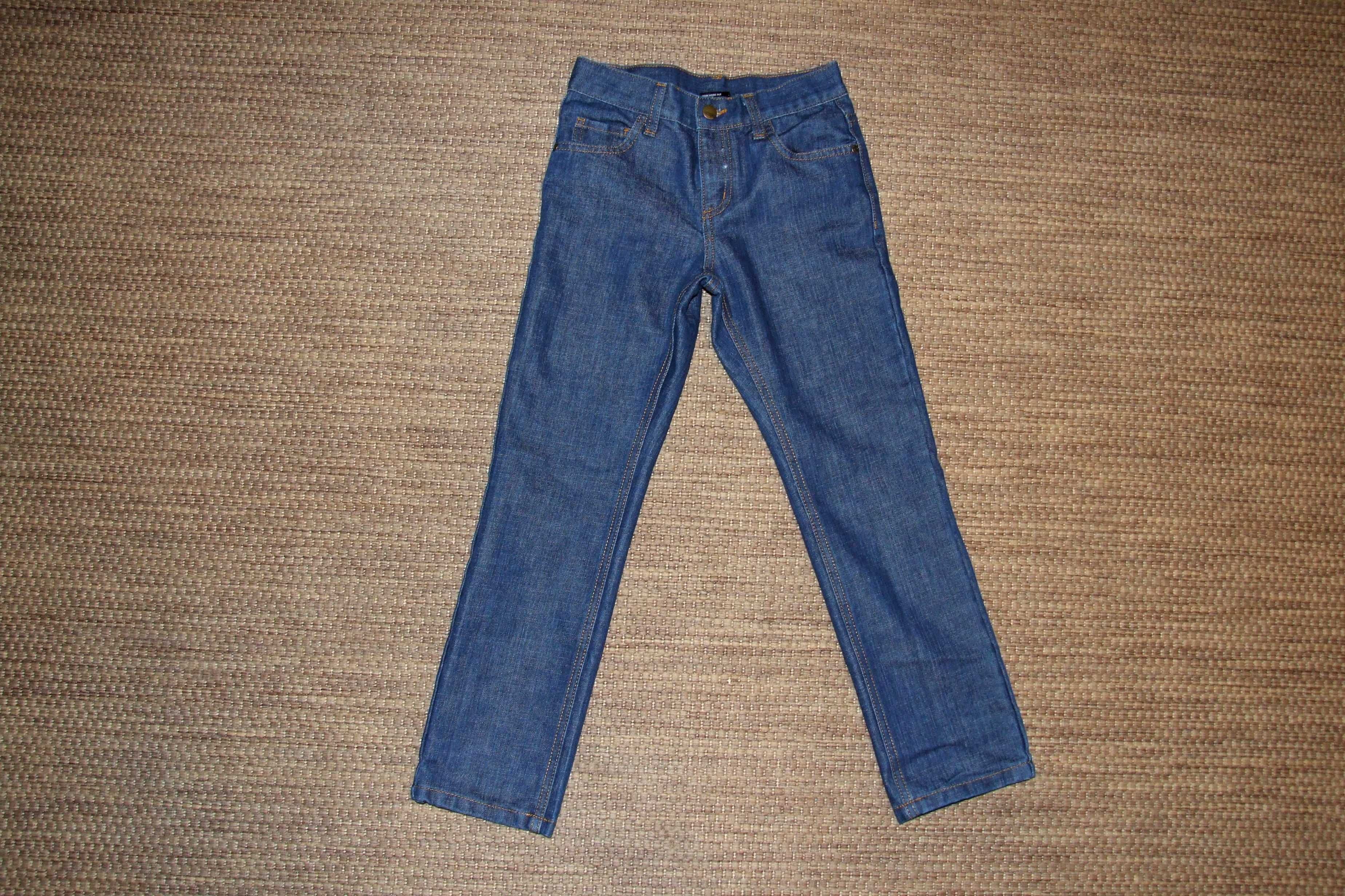 Spodnie jeans rozm. 128