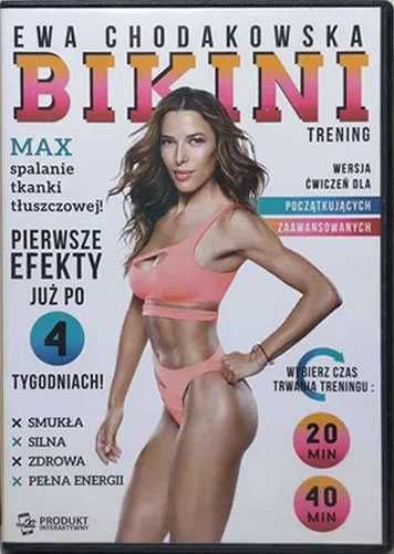 Wyjątkowy Trening Program BIKINI Ewa Chodakowska NOWA Płyta DVD