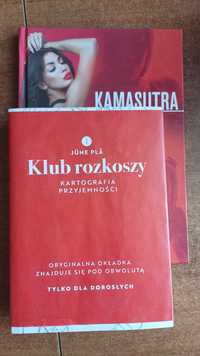 Książki "Klub rozkoszy" + "Kamasutra"