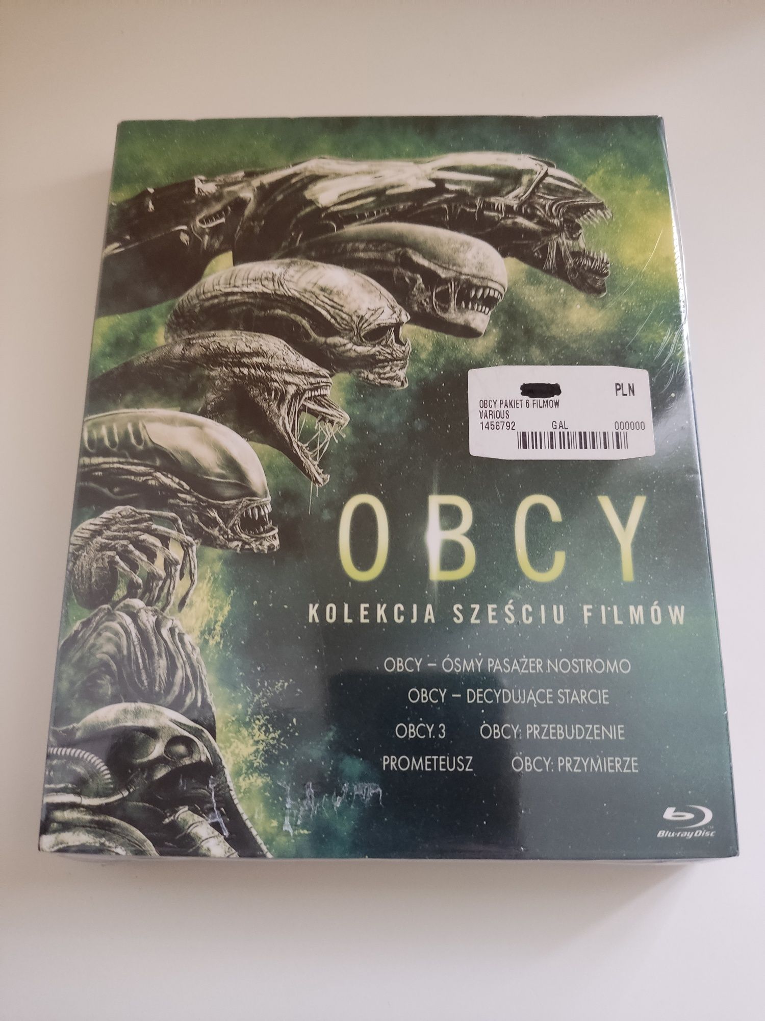 Obcy Blu ray kolekcja 6 filmów lektor napisy PL NOWY