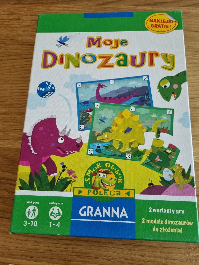 Gra planszowa Moje Dinozaury Granna