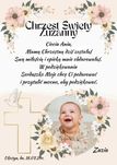 Antyrama a4 podziękowanie chrzest komunia prezent metryczka urodziny