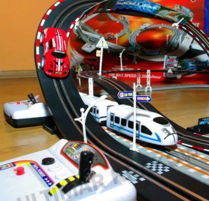 Залізниця трек + железная дорога 6,3метра Польша опт дроп