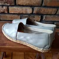 Selected Femme Espadryle skóra naturalna roz. 38