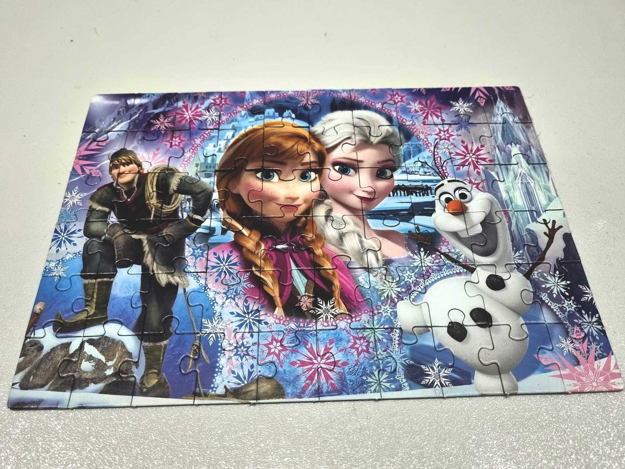 Puzzle 2w1 Clementoni Frozen 2x 60 el. Disney Kraina Lodu Super Color