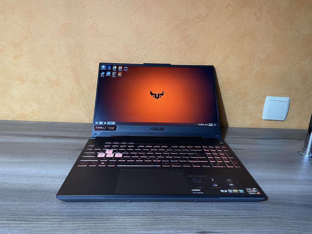 ТОП!Ігровий Asus ROG TUF(Ryzen 6800H/RTX3050Ti/16GB DDR5/SSD/144hzIPS)