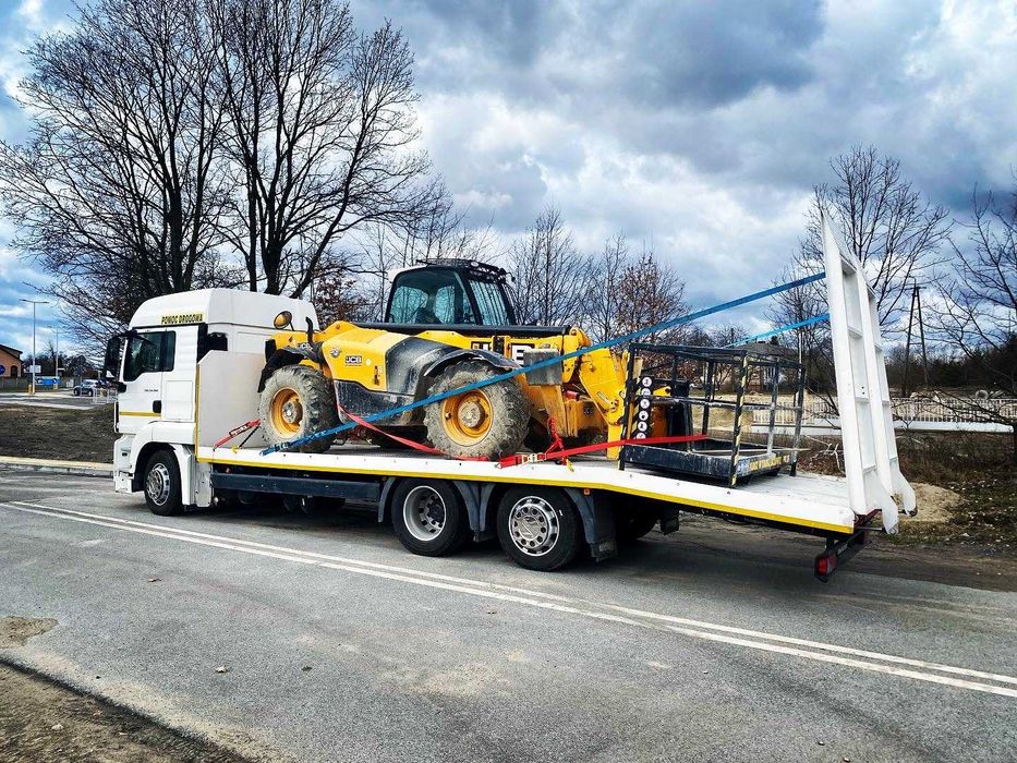 Laweta, Pomoc drogowa, Holowanie, Transport Ciągników, Maszyn 15T