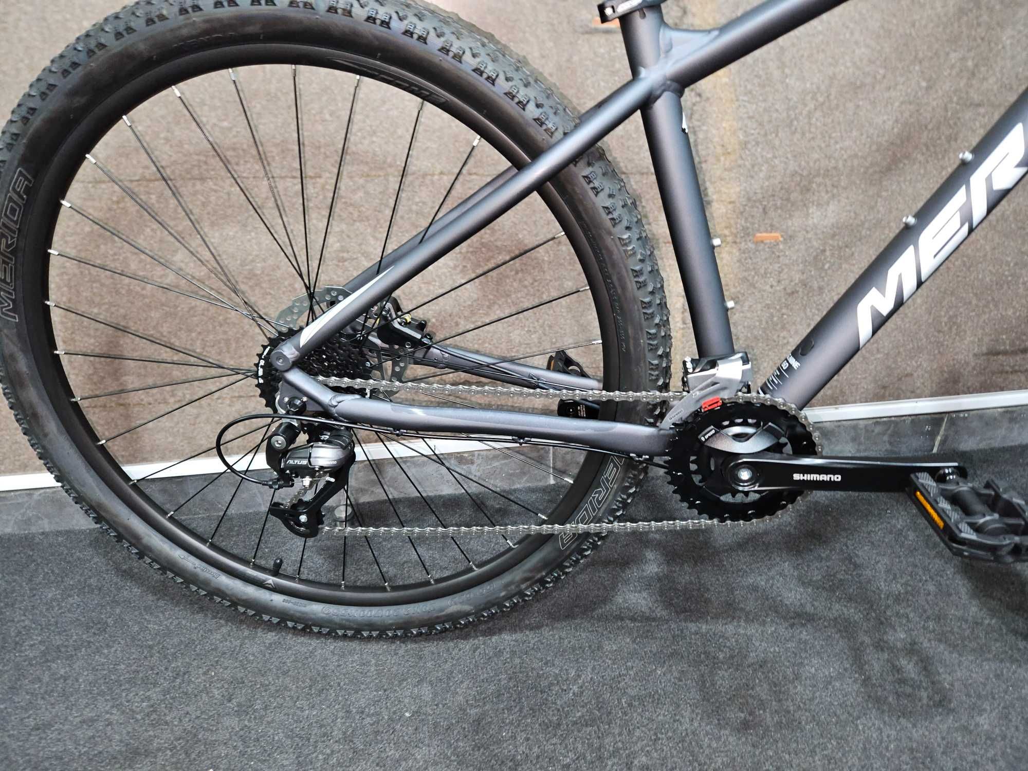 Merida Big Nine 60 2x Antracita(Prata) T-M ou L