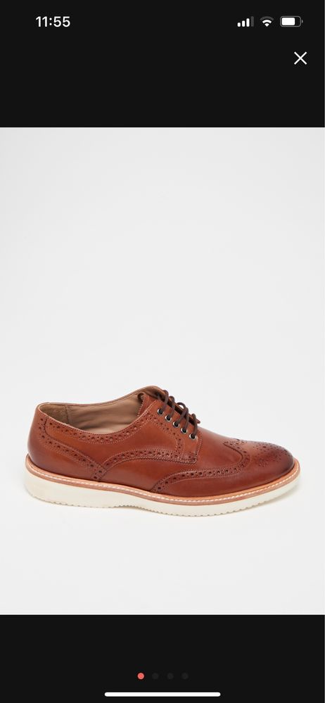 Derbies Ted Baker Couro Castanho