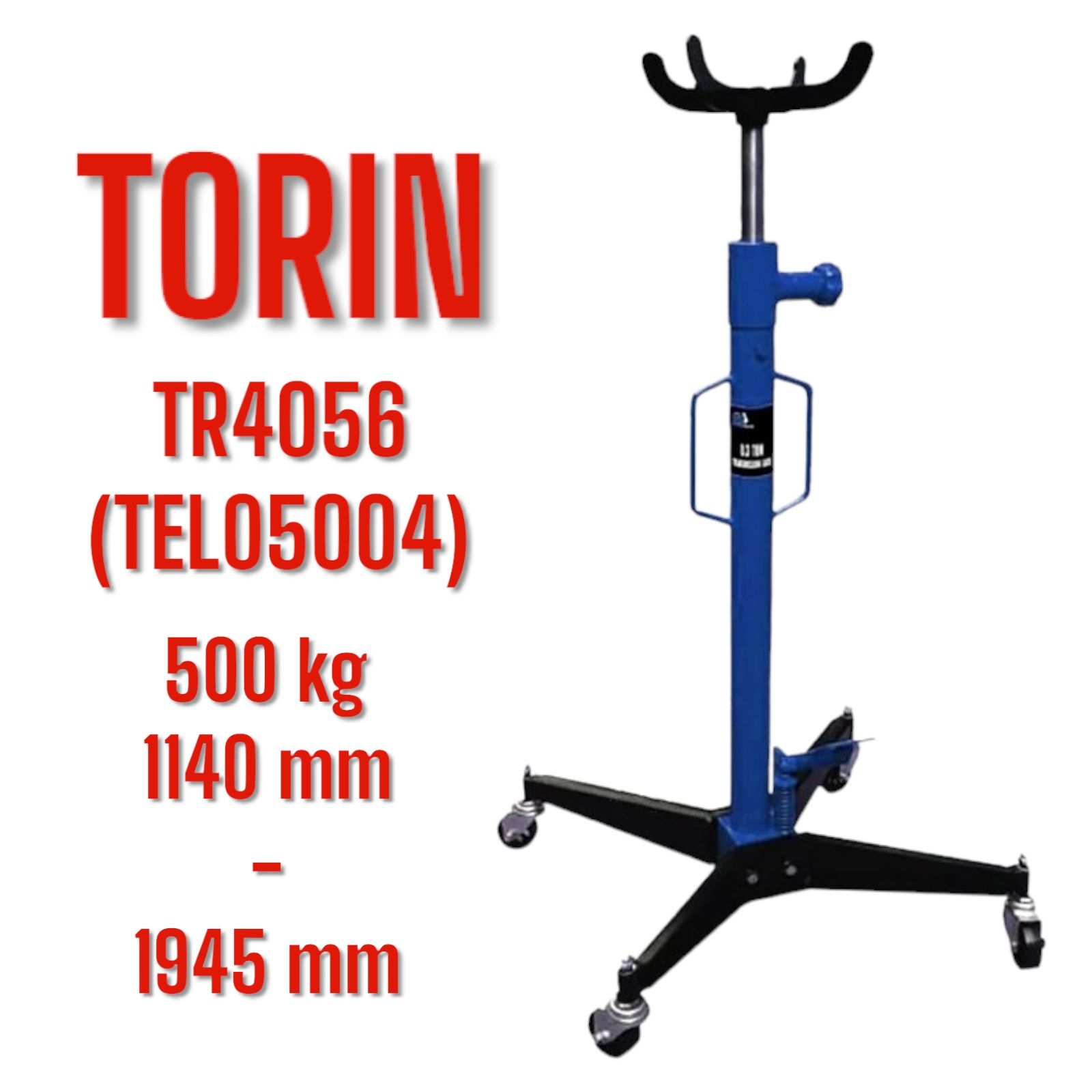 Стойка трансмиссионная 500 кг домкрат для КПП TEL05004 TORIN качество