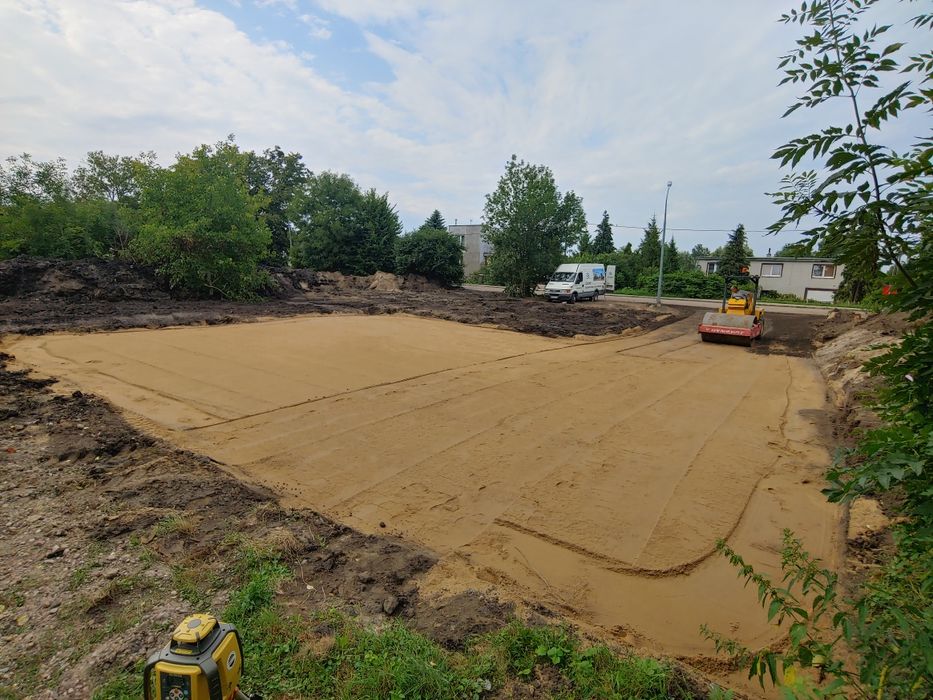 Wymiana gruntu, wykopy, nasypy ,niwelacja,transport piasku,kruszywo