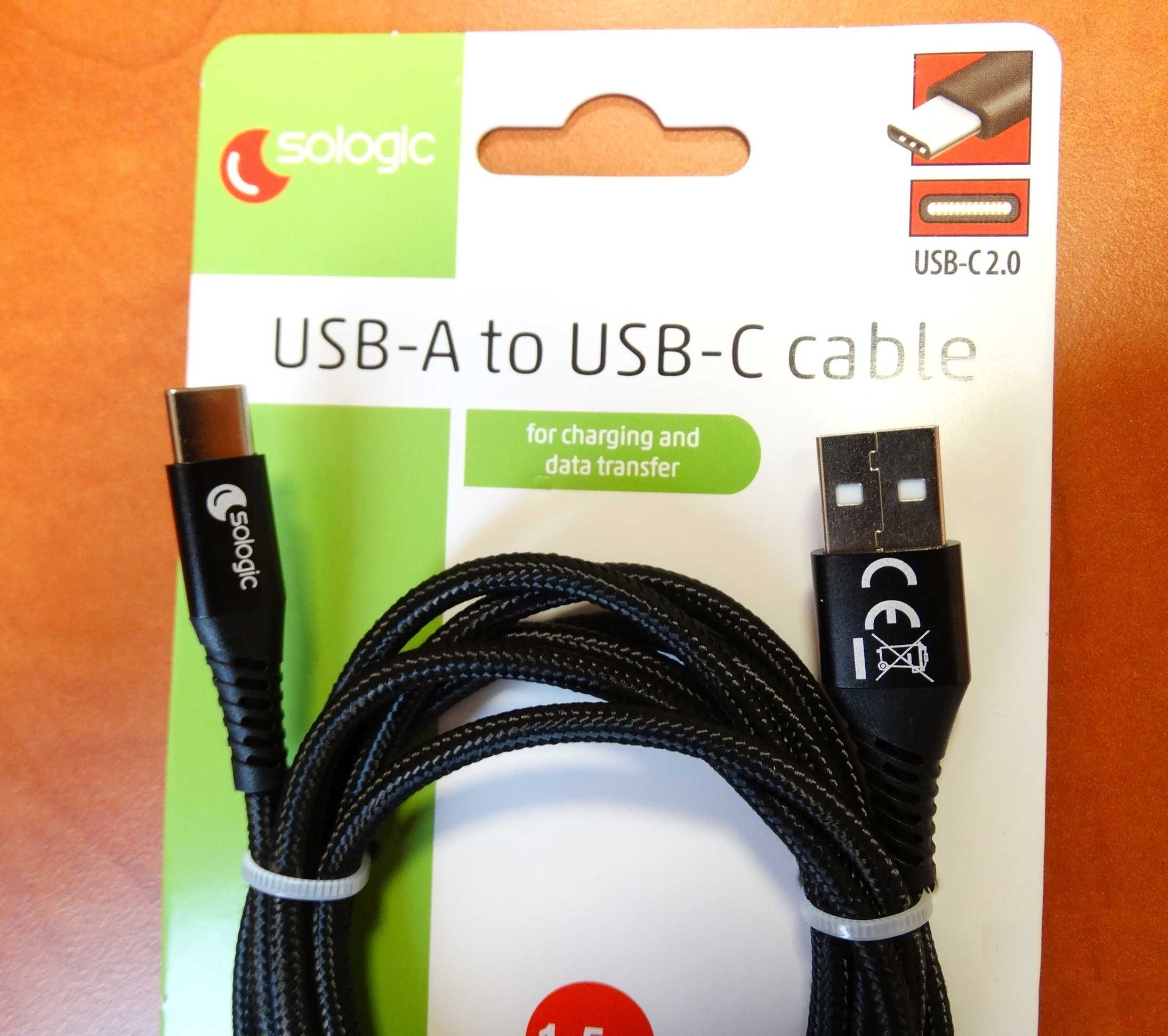 Kabel USB typ C 2.0 do ładowania i przesyłania danych 1,5m Samsung