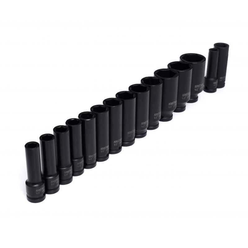 Nasadki udarowe 1/2" 10-32 mm 16szt. KD11755 NOWE