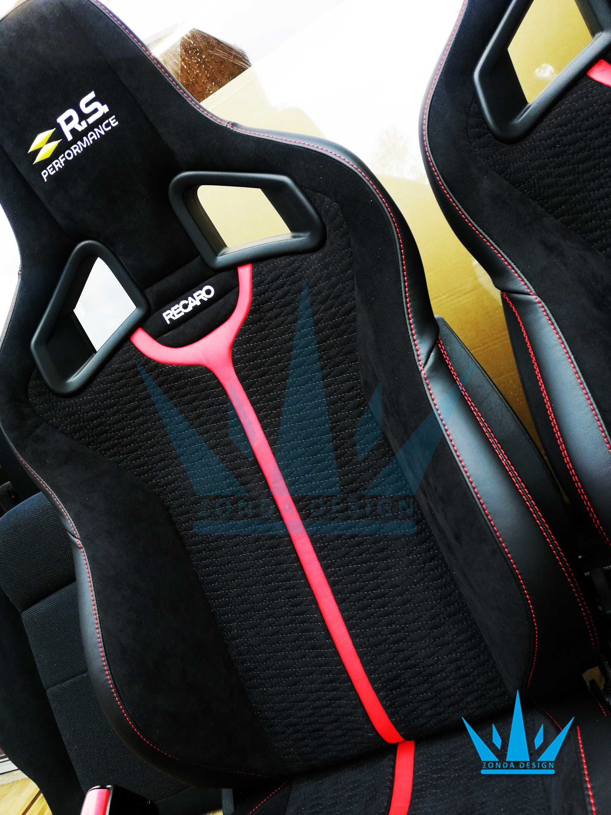 Recaro CS Sportster tapicerka na fotele Audi BMW VW rs6 rs3 rs4 r8 gts