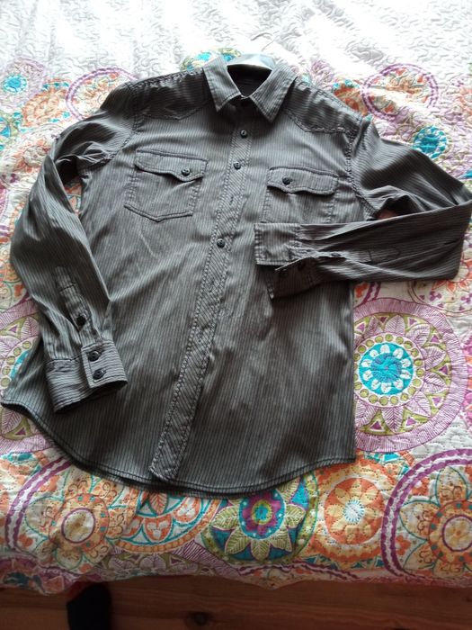 Koszula męska, slimowana.