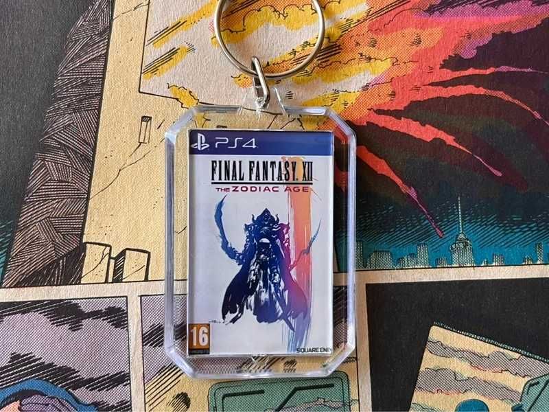 Brelok Final Fantasy XII: The Zodiac Age - okładka gry PS4