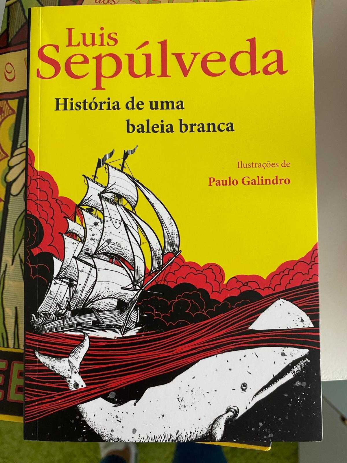 História de Uma Baleia Branca   de Luis Sepulveda    7€