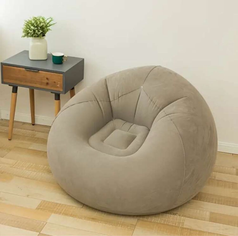 Sofá Inflável - Conforto Prárico para interior e Exterior