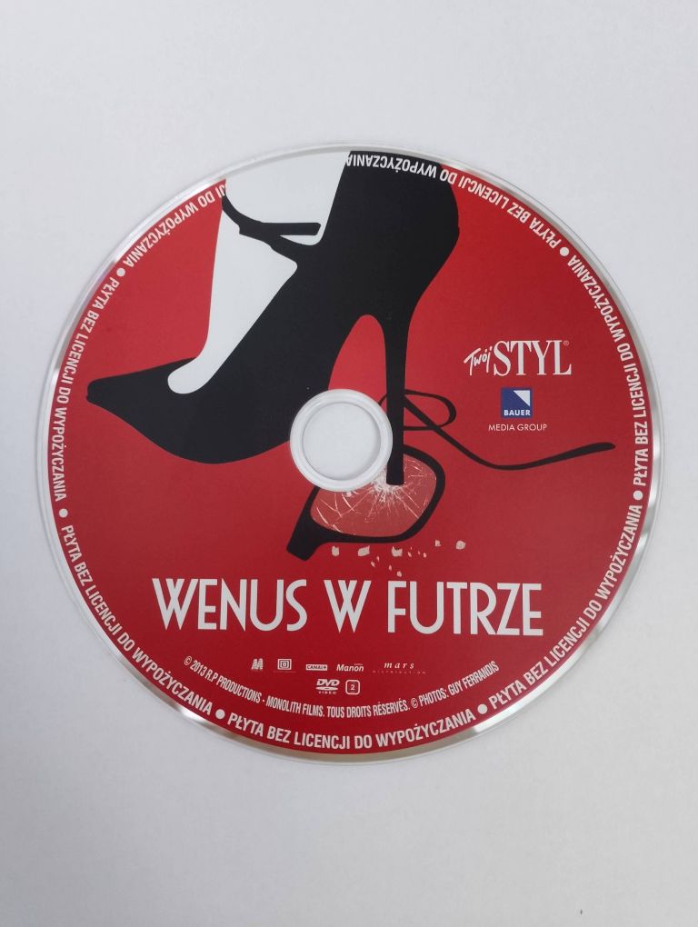 Wenus w futrze, DVD